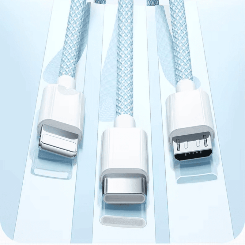 100W UltraFast Lightning, Micro-USB & USB-C Cable-Exoticase-Exoticase