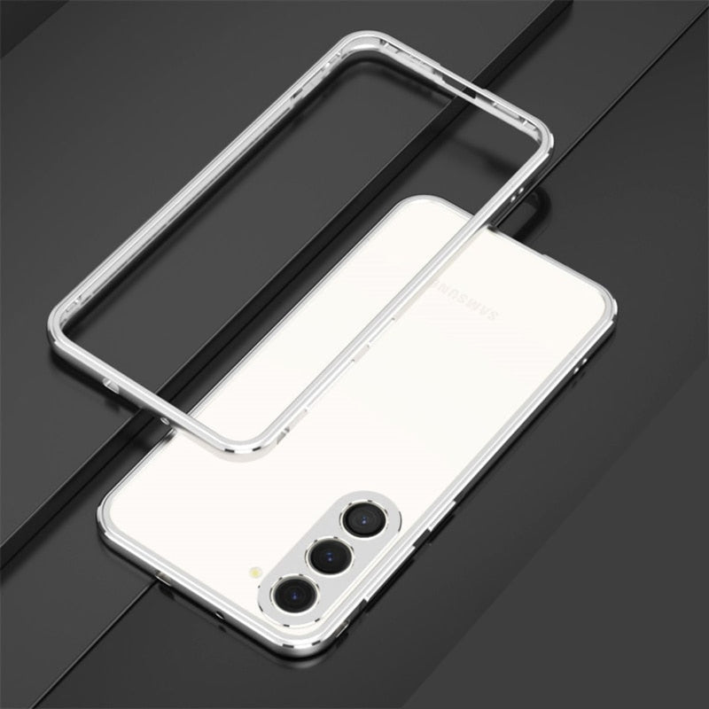 For Samsung Galaxy S21 Ultra/Plus/S21 Metal Frame Bumper Case Cover  Protection