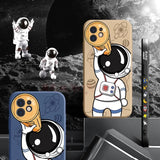 Astronaut Camera Play iPhone Case-Exoticase-Exoticase