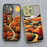 Autumn Forest Silicone iPhone Case-Exoticase-Exoticase