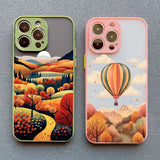 Autumn Forest Silicone iPhone Case-Exoticase-Exoticase