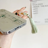 Bamboo Feather iPhone Case-Exoticase-Exoticase