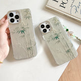 Bamboo Feather iPhone Case-Exoticase-Exoticase