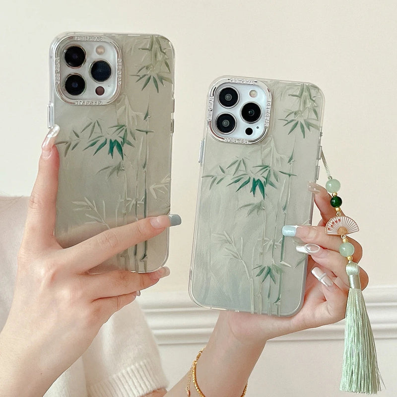 Bamboo Feather iPhone Case-Exoticase-Exoticase