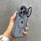 Camera Lens Stand Thick Strap iPhone Case-Exoticase-Exoticase