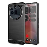 Carbon Brushed Nothing Phone Case-Exoticase-Black-For Nothing Phone 3A Pro-Exoticase