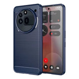 Carbon Brushed Nothing Phone Case-Exoticase-Blue-For Nothing Phone 3A Pro-Exoticase