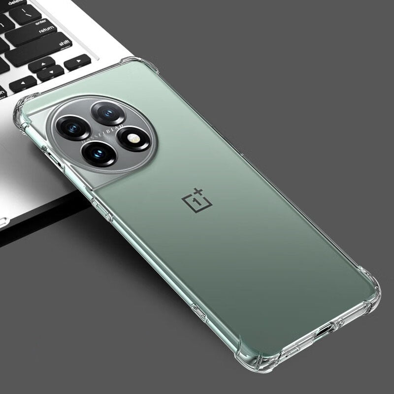 Classic Clear With Airbags Corners OnePlus Case-Exoticase-