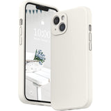 Classic Original Liquid Silicone iPhone Case-Exoticase-For iPhone 14 Pro Max-Ivory White-