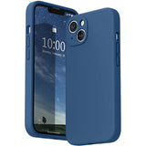 Classic Original Liquid Silicone iPhone Case-Exoticase-For iPhone 14 Pro Max-Navy Blue-