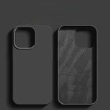 Classic Original Liquid Silicone iPhone Case-Exoticase-For iPhone 16 Pro Max-Black-Exoticase