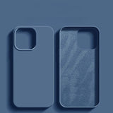 Classic Original Liquid Silicone iPhone Case-Exoticase-For iPhone 16 Pro Max-Navy Blue-Exoticase