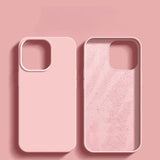 Classic Original Liquid Silicone iPhone Case-Exoticase-For iPhone 16 Pro Max-Pink-Exoticase