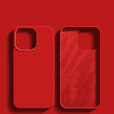 Classic Original Liquid Silicone iPhone Case-Exoticase-For iPhone 16 Pro Max-Red-Exoticase