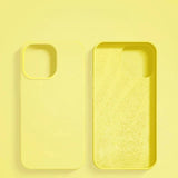 Classic Original Liquid Silicone iPhone Case-Exoticase-For iPhone 16 Pro Max-Yellow-Exoticase