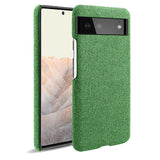 Cloth Texture Google Pixel Case-Exoticase-For Google Pixel 8 Pro-Green-Exoticase