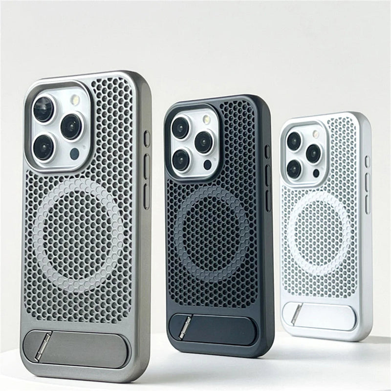 CoolgaMesh iPhone Case with Stand Bracket-Exoticase-Exoticase