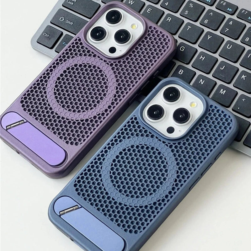 CoolgaMesh iPhone Case with Stand Bracket-Exoticase-Exoticase