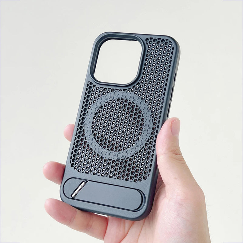 CoolgaMesh iPhone Case with Stand Bracket-Exoticase-Exoticase