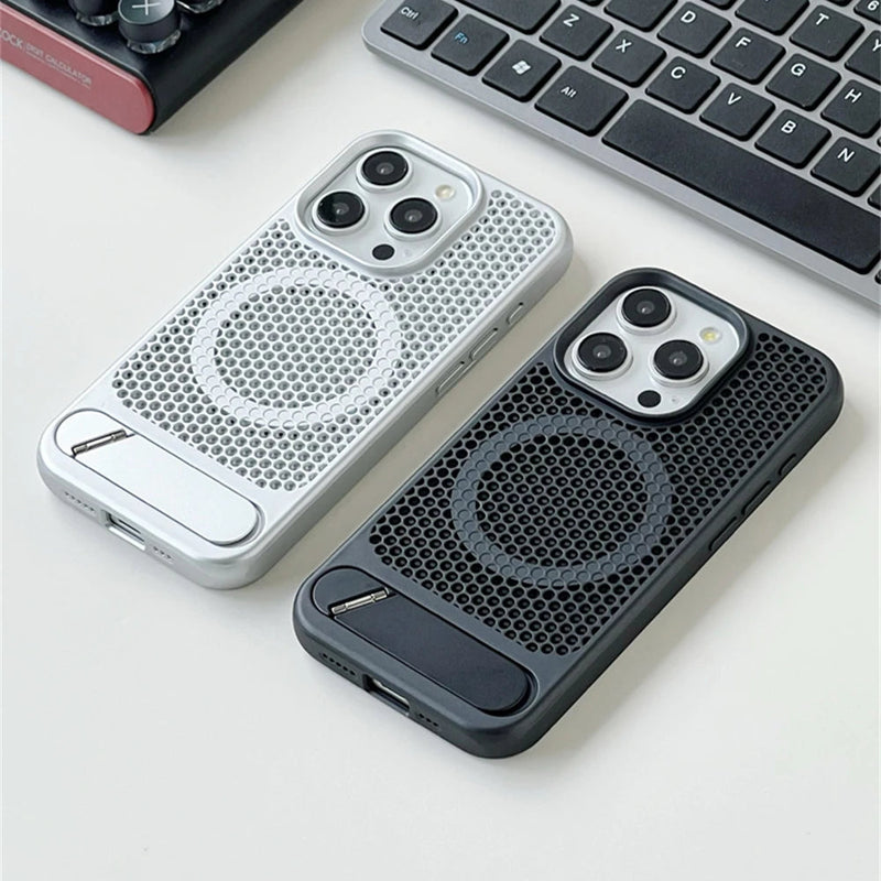 CoolgaMesh iPhone Case with Stand Bracket-Exoticase-Exoticase