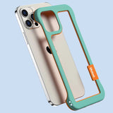 Dual Color Shockproof Bumper Frame For iPhone-Exoticase-Exoticase