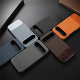 DualDuo Leatherlike Nylon Google Pixel Case-Exoticase-Exoticase