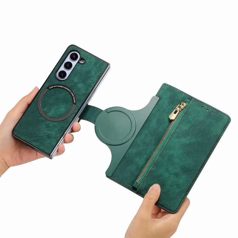 Flip Cover Samsung Z Fold Wallet Case-Exoticase-Exoticase