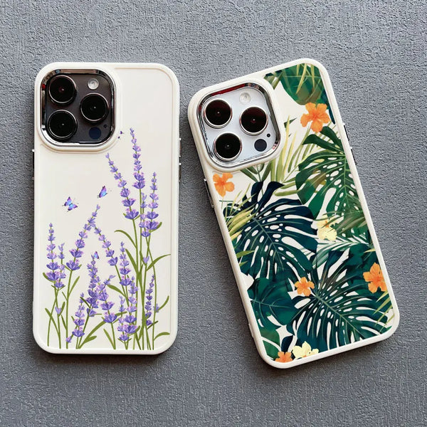 Flowerama Floral Plant iPhone Case-Exoticase-Exoticase