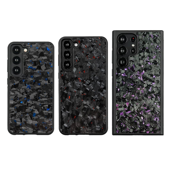 Forged Carbon Flakes Samsung Case-Exoticase-Exoticase