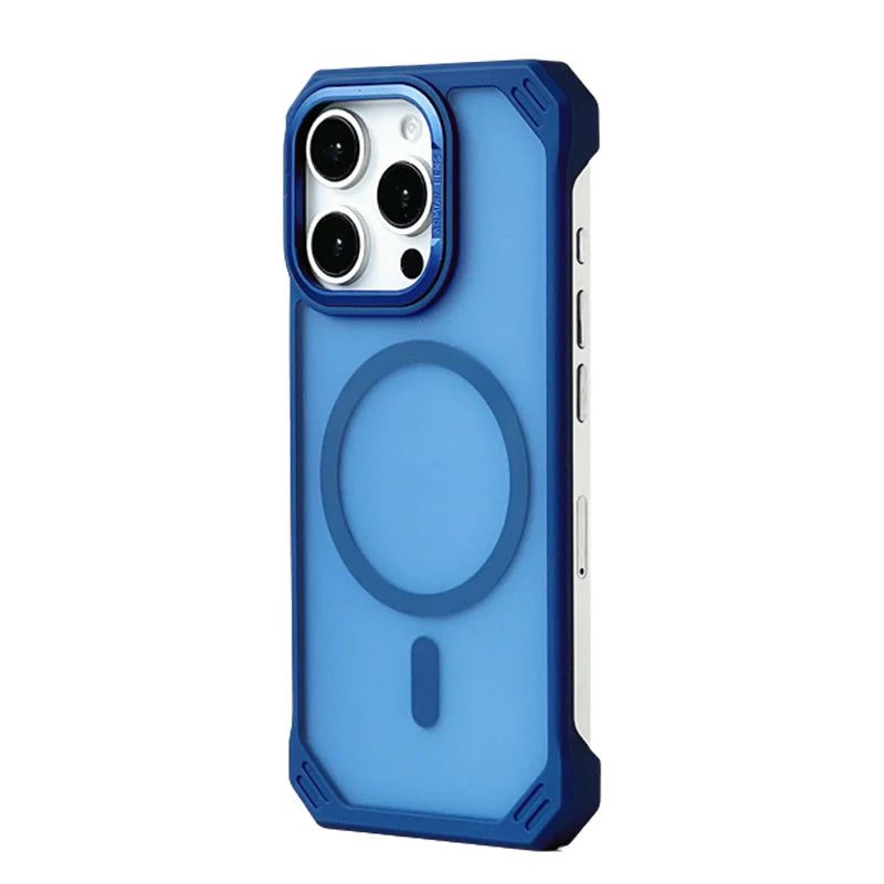 Freezen Borderless Linear MagSafe iPhone Case-Exoticase-For iPhone 16 Pro Max-Blue-Exoticase