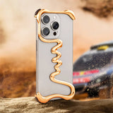 Full Metal Frameless AirBags iPhone Case-Exoticase-Exoticase