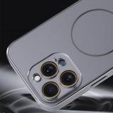 Glass Lens Plated Slim Magnetic iPhone Case-Exoticase-Exoticase