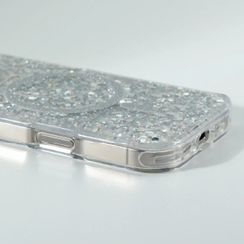 GlitzGlam Glitter Foils Dazzling iPhone Case-Exoticase-Exoticase