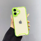 Glow In The Dark Luminous Transparent iPhone Case-Exoticase-For iPhone 16 Pro Max-Green-Exoticase