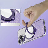 Gradient Glitter Large Ring iPhone Case-Exoticase-Exoticase