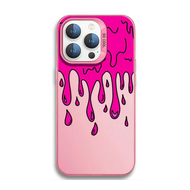 Graffiti SplashArt iPhone Case-Exoticase-for iPhone 16 Pro Max-Pink-Exoticase