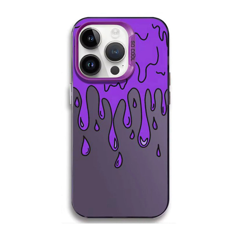 Graffiti SplashArt iPhone Case-Exoticase-for iPhone 16 Pro Max-Purple-Exoticase