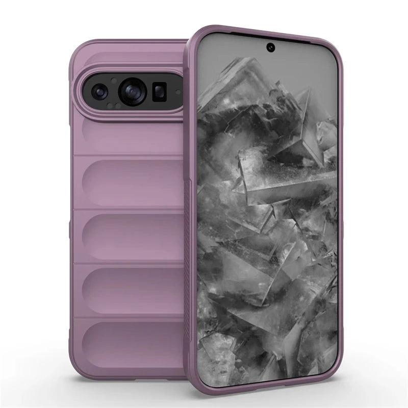 Grip Friendly Silicone Google Pixel Case-Exoticase-For Pixel 9 Pro XL-Purple-Exoticase