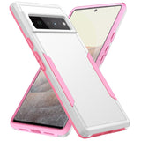 Indestructo Heavy Duty Google Pixel Armor Case - Exoticase - For Pixel 8 Pro / White