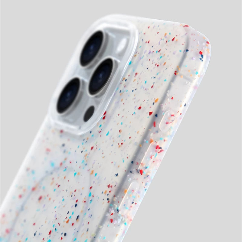 Ink Sprinkle Gradient iPhone Case-Exoticase-Exoticase