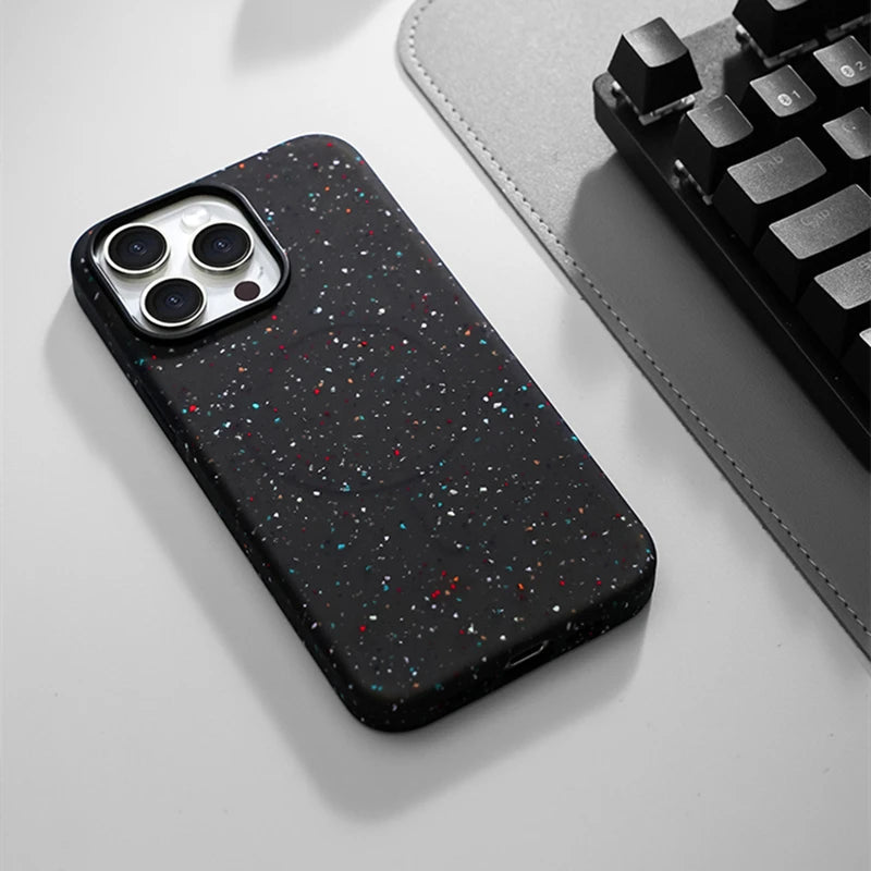 Ink Sprinkle Gradient iPhone Case-Exoticase-Exoticase