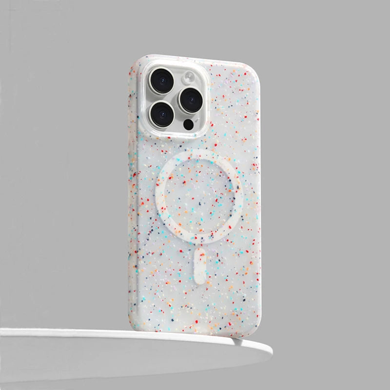 Ink Sprinkle Gradient iPhone Case-Exoticase-Exoticase