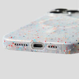 Ink Sprinkle Gradient iPhone Case-Exoticase-Exoticase