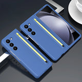 Matte Samsung Z Fold Case with Pen and Tempered Glass-Exoticase-Exoticase