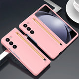 Matte Samsung Z Fold Case with Pen and Tempered Glass-Exoticase-Exoticase