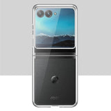 Motorola Razr+ Plated Sides Transparent Back Case-Exoticase-