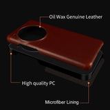 Oil Wax Genuine Leather OnePlus Case-Exoticase-Exoticase