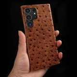 Ostrich Genuine Leather Samsung Case-Exoticase-Exoticase