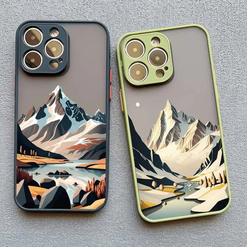 Peaks & Valleys SmoothArt iPhone Case-Exoticase-Exoticase