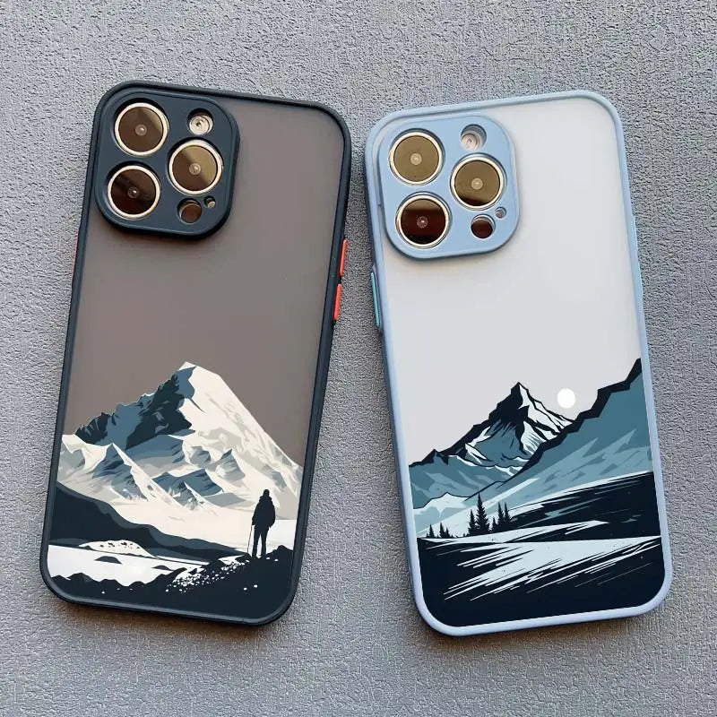 Peaks & Valleys SmoothArt iPhone Case-Exoticase-Exoticase